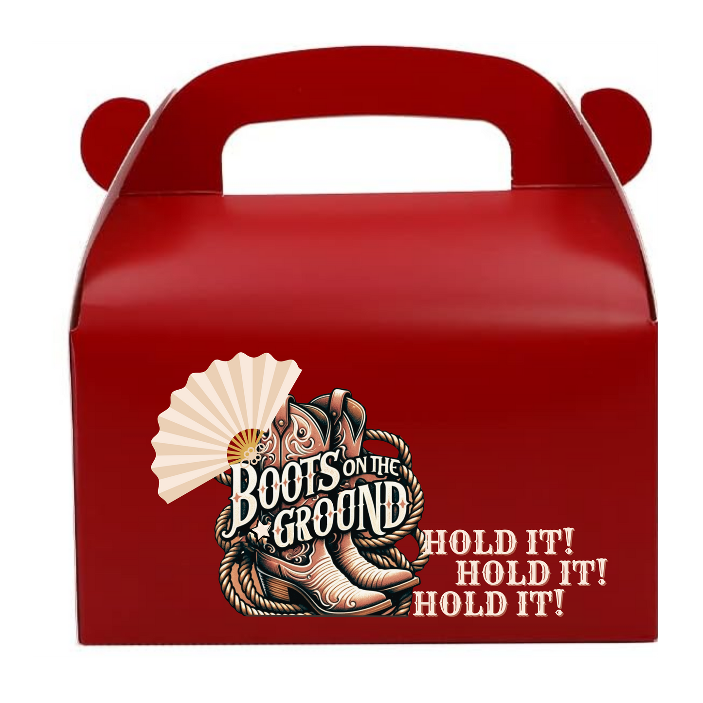 Boot On The Ground Cookie Box